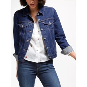 Levi’s • Dark Wash Original Trucker Jean Jacket
